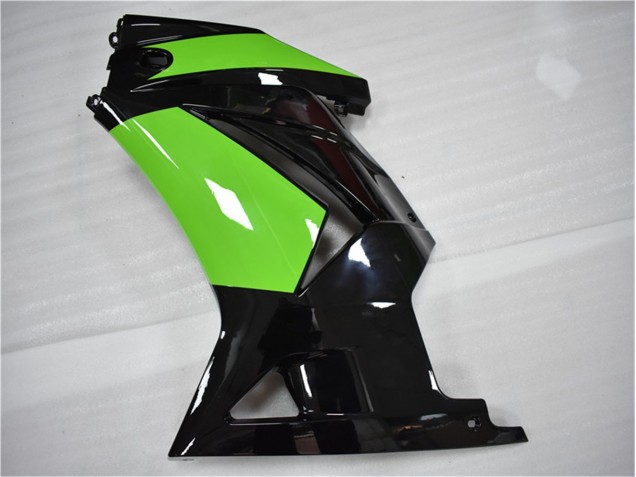 Kits Carenagem Moto Kawasaki EX250 2008-2012 - Preto Verde