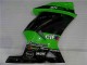 Moto Plástico Kawasaki EX250 2008-2012 - Preto Verde