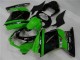 Moto Plástico Kawasaki EX250 2008-2012 - Preto Verde
