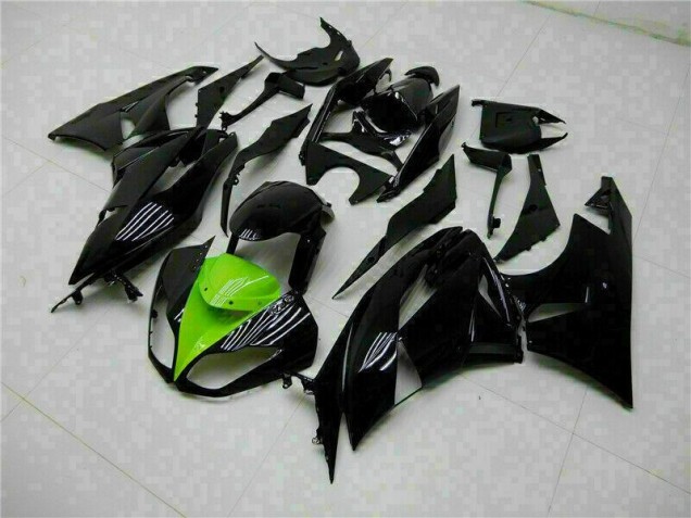 Kits Carenagem Moto Kawasaki ZX6R 2009-2012 - Preto Verde Kits Carenagem Moto Kawasaki ZX6R 2009-2012 - Preto Verde