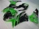 Kits Completo Carenagem Moto Kawasaki ZX6R 2009-2012 - Preto Verde