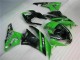 Kits Completo Carenagem Moto Kawasaki ZX6R 2009-2012 - Preto Verde