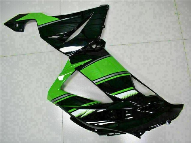 Kits Carenagem Moto Kawasaki ZX6R 2019-2023 - Preto Verde