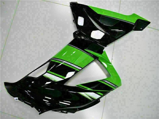 Kits Carenagem Moto Kawasaki ZX6R 2019-2023 - Preto Verde