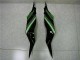 Kits Carenagem Moto Kawasaki ZX6R 2019-2023 - Preto Verde