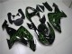Carenagem Moto Kawasaki ZX10R 2006-2007 - Preto Verde Chama Carenagem Moto Kawasaki ZX10R 2006-2007 - Preto Verde Chama