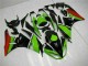 Carenagem Moto Kawasaki ZX6R 2009-2012 - Preto Verde Vermelho