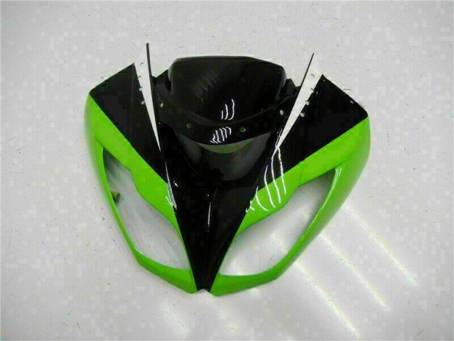 Carenagem Moto Kawasaki ZX6R 2009-2012 - Preto Verde Vermelho