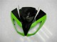 Carenagem Moto Kawasaki ZX6R 2009-2012 - Preto Verde Vermelho