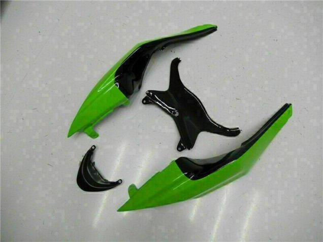 Carenagem Moto Kawasaki ZX6R 2009-2012 - Preto Verde Vermelho