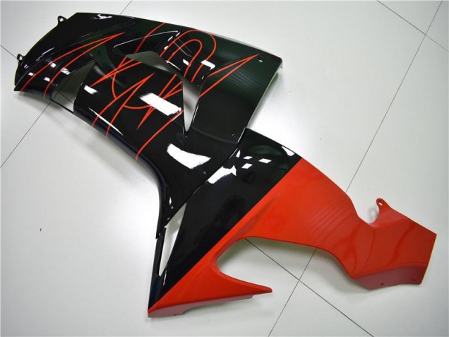 Carenagem Moto Kawasaki ZX10R 2006-2007 - Preto Vermelho Carenagem Moto Kawasaki ZX10R 2006-2007 - Preto Vermelho
