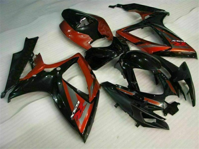Kits Carenagem Moto Suzuki GSXR 600 / 750 K6 2006-2007 - Preto Vermelho Kits Carenagem Moto Suzuki GSXR 600 / 750 K6 2006-2007 - Preto Vermelho