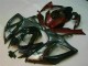 Moto Plásticos Suzuki GSXR 600 / 750 K6 2006-2007 - Preto Vermelho Moto Plásticos Suzuki GSXR 600 / 750 K6 2006-2007 - Preto Vermelho