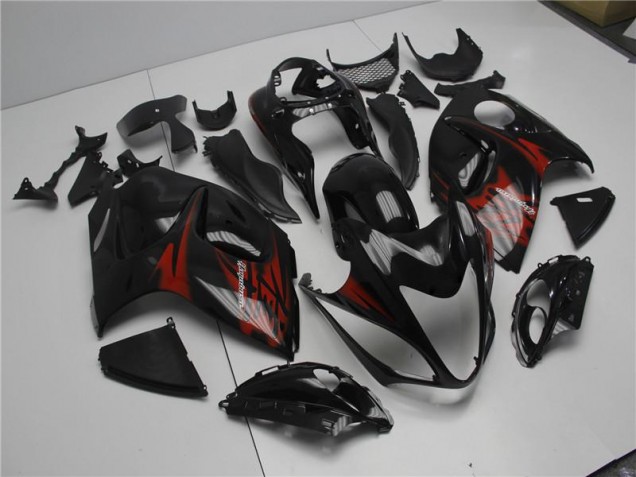 Carenagem Moto Suzuki GSXR 1300 Hayabusa 2008-2019 - Preto Vermelho Carenagem Moto Suzuki GSXR 1300 Hayabusa 2008-2019 - Preto Vermelho