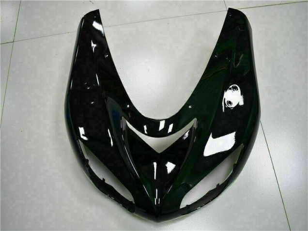 Kit Carenagem Moto Kawasaki ZX10R 2006-2007 - Preto Vermelho Chama Kit Carenagem Moto Kawasaki ZX10R 2006-2007 - Preto Vermelho Chama