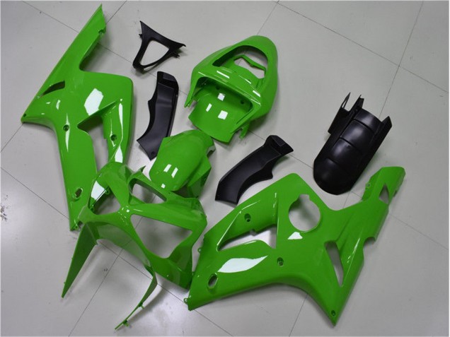 Kit Carenagem Moto Kawasaki ZX6R 2003-2004 - Verde Kit Carenagem Moto Kawasaki ZX6R 2003-2004 - Verde