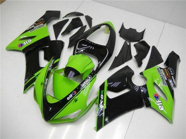 Kits Carenagem Moto Kawasaki ZX6R 2005-2006 - Verde Kits Carenagem Moto Kawasaki ZX6R 2005-2006 - Verde