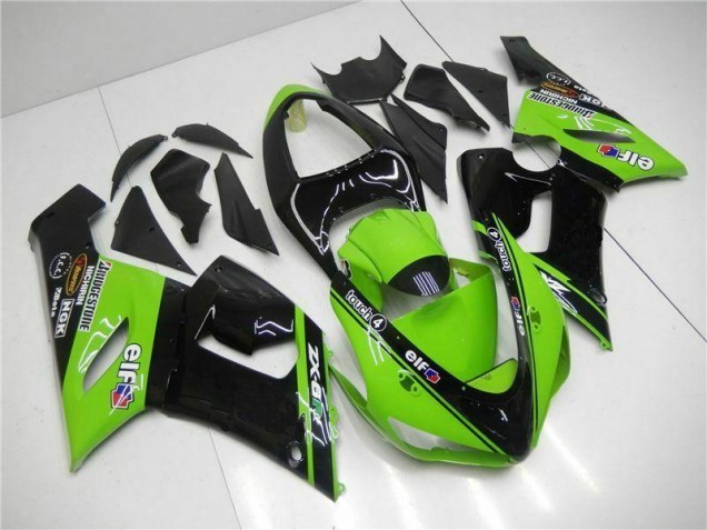 Kits Carenagem Moto Kawasaki ZX6R 2005-2006 - Verde Kits Carenagem Moto Kawasaki ZX6R 2005-2006 - Verde
