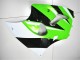 Carenagem Moto Kawasaki ZX6R 2000-2002 - Verde Branco Preto