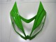 Carenagem Moto Kawasaki ZX6R 2013-2018 - Verde Branco Preto