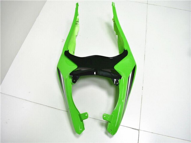 Carenagem Moto Kawasaki ZX6R 2013-2018 - Verde Branco Preto