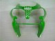 Carenagem Moto & Plástico Moto Kawasaki ZX6R 2000-2002 - Verde Preto Carenagem Moto & Plástico Moto Kawasaki ZX6R 2000-2002 - Verde Preto