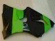 Injeção Kit Carenagem Kawasaki ZX6R 2000-2002 - Verde Preto Injeção Kit Carenagem Kawasaki ZX6R 2000-2002 - Verde Preto
