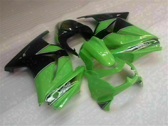 Carroçaria Moto Kawasaki EX250 2008-2012 - Verde Preto