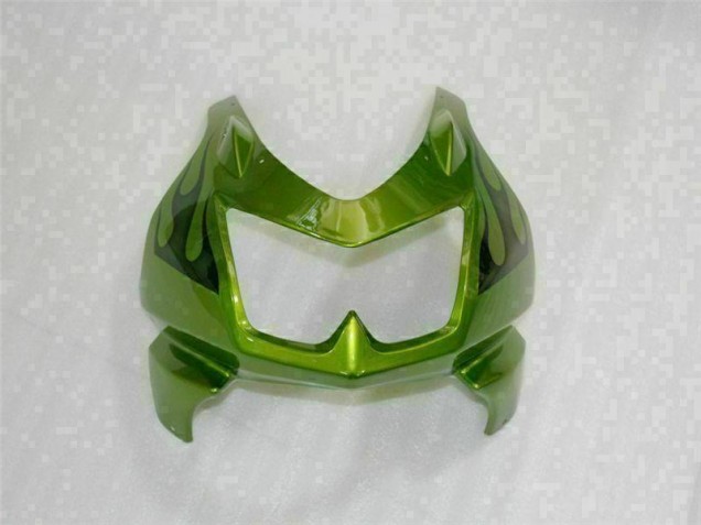 Moto Plástico Kawasaki EX250 2008-2012 - Verde Preto