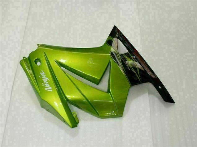 Moto Plástico Kawasaki EX250 2008-2012 - Verde Preto