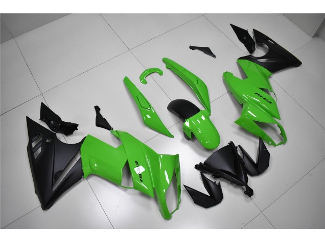 Abs Motocicleta Plásticos Kawasaki ZX10R 2008-2010 - Verde Preto Abs Motocicleta Plásticos Kawasaki ZX10R 2008-2010 - Verde Preto