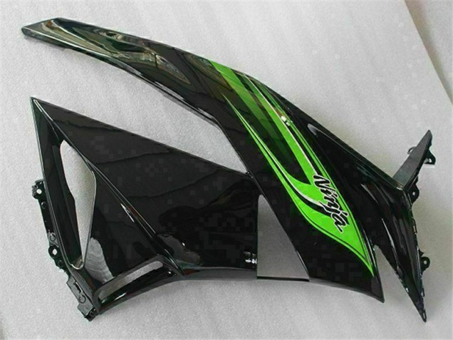 Carroçaria Moto Kawasaki ZX6R 2009-2012 - Verde Preto