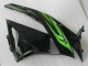 Carroçaria Moto Kawasaki ZX6R 2009-2012 - Verde Preto
