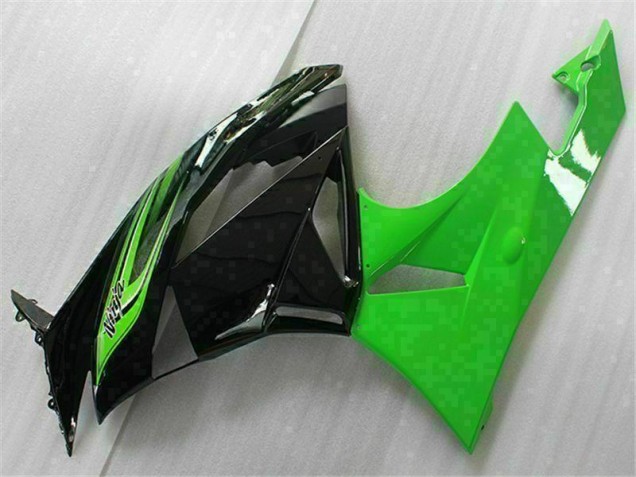 Carroçaria Moto Kawasaki ZX6R 2009-2012 - Verde Preto