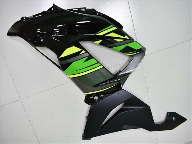 Kits Carenagem Moto Kawasaki ZX6R 2013-2018 - Verde Preto