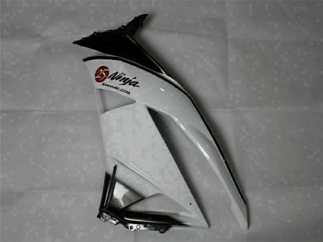 Carenagem Moto Kawasaki ZX6R 2009-2012 - Verde Preto Branco 25 Carenagem Moto Kawasaki ZX6R 2009-2012 - Verde Preto Branco 25