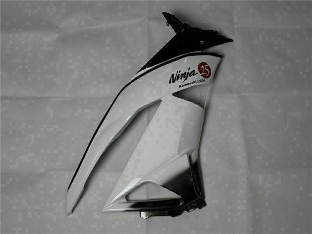 Carenagem Moto Kawasaki ZX6R 2009-2012 - Verde Preto Branco 25 Carenagem Moto Kawasaki ZX6R 2009-2012 - Verde Preto Branco 25
