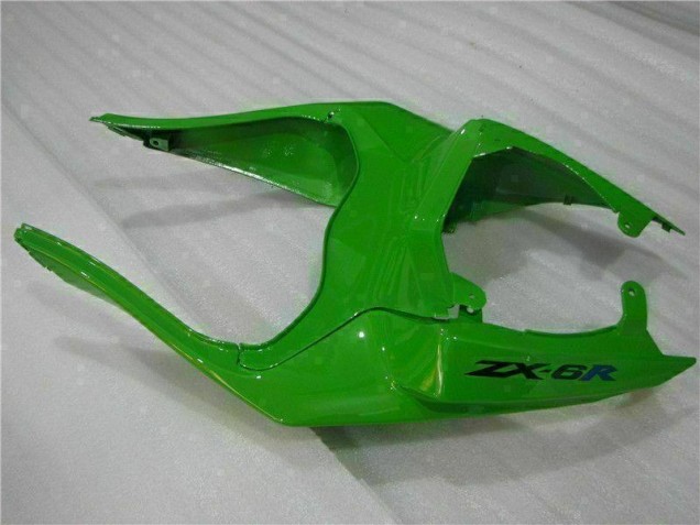 Carenagem Moto Kawasaki ZX6R 2009-2012 - Verde Preto LeoVince