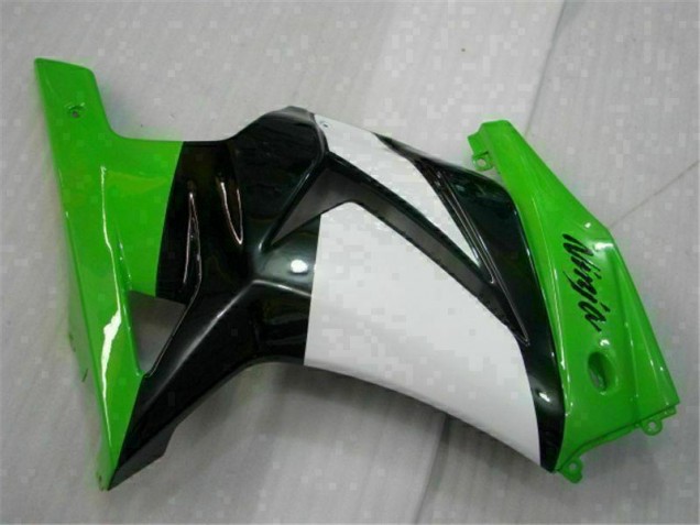 Abs Moto Plástico Kawasaki EX250 2008-2012 - Verde Preto Ninja Abs Moto Plástico Kawasaki EX250 2008-2012 - Verde Preto Ninja