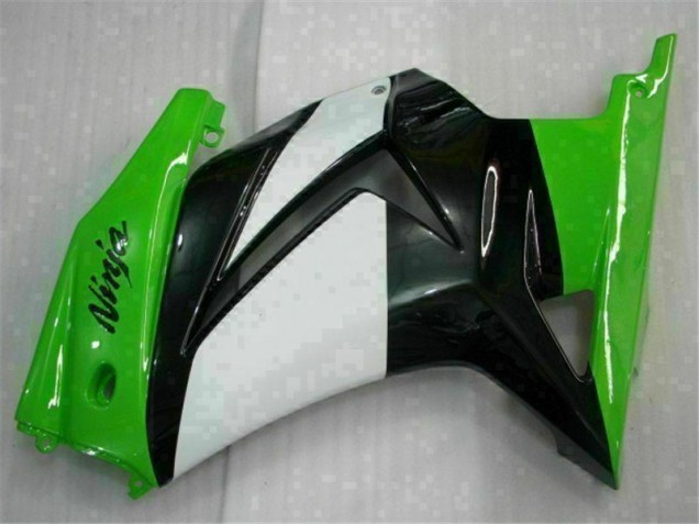 Abs Moto Plástico Kawasaki EX250 2008-2012 - Verde Preto Ninja Abs Moto Plástico Kawasaki EX250 2008-2012 - Verde Preto Ninja