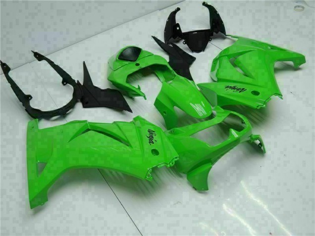 Kits Carenagem Moto Kawasaki EX250 2008-2012 - Verde Preto Ninja