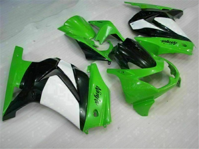Kits Completo Carenagem Moto Kawasaki EX250 2008-2012 - Verde Preto Ninja