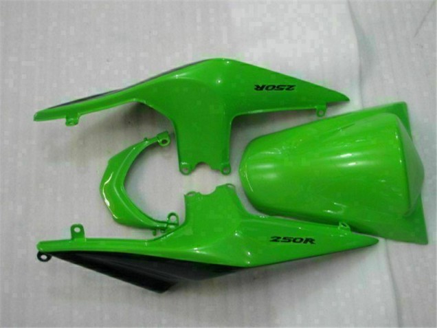 Kits Completo Carenagem Moto Kawasaki EX250 2008-2012 - Verde Preto Ninja