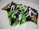Carenagem Moto Kawasaki ZX6R 2009-2012 - Verde Preto Vermelho