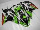 Carenagem Moto Kawasaki ZX6R 2009-2012 - Verde Preto Vermelho