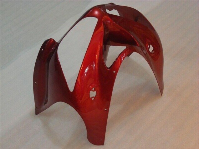 Abs Motocicleta Plástico Kawasaki ZX6R 2005-2006 - Vermelho Abs Motocicleta Plástico Kawasaki ZX6R 2005-2006 - Vermelho