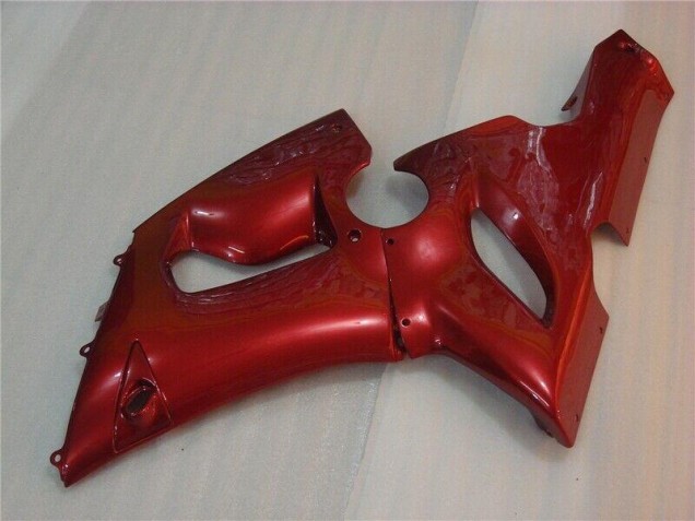 Abs Motocicleta Plástico Kawasaki ZX6R 2005-2006 - Vermelho Abs Motocicleta Plástico Kawasaki ZX6R 2005-2006 - Vermelho