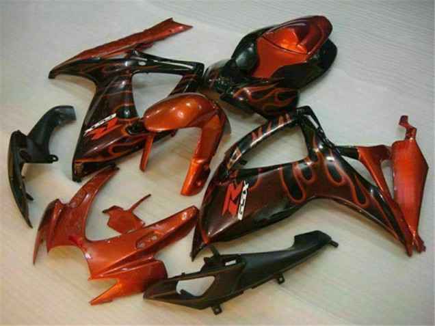 Kits Carenagem Moto Suzuki GSXR 600 / 750 K6 2006-2007 - Vermelho Kits Carenagem Moto Suzuki GSXR 600 / 750 K6 2006-2007 - Vermelho