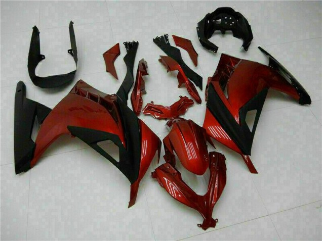 Carenagem Moto Kawasaki EX300 2013-2016 - Vermelho Carenagem Moto Kawasaki EX300 2013-2016 - Vermelho