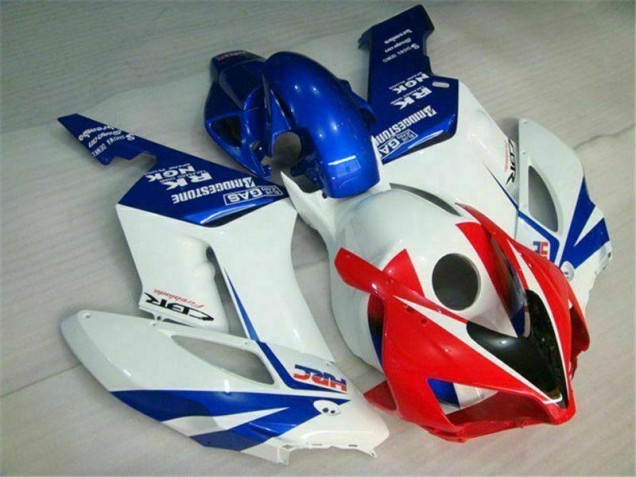 Carenagem Moto Honda CBR 1000RR 2004-2005 - Vermelho Azul Branco Carenagem Moto Honda CBR 1000RR 2004-2005 - Vermelho Azul Branco